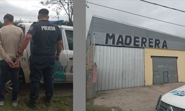F. Varela – Hurto en una maderera de Bosques, un detenido